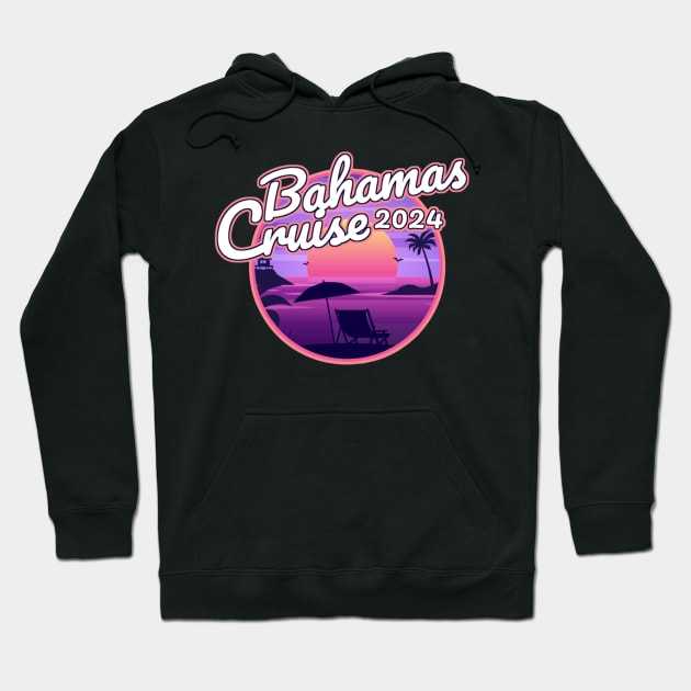 Bahamas Cruise 2024 Family Matching Vacation Hoodie by TikaNysden